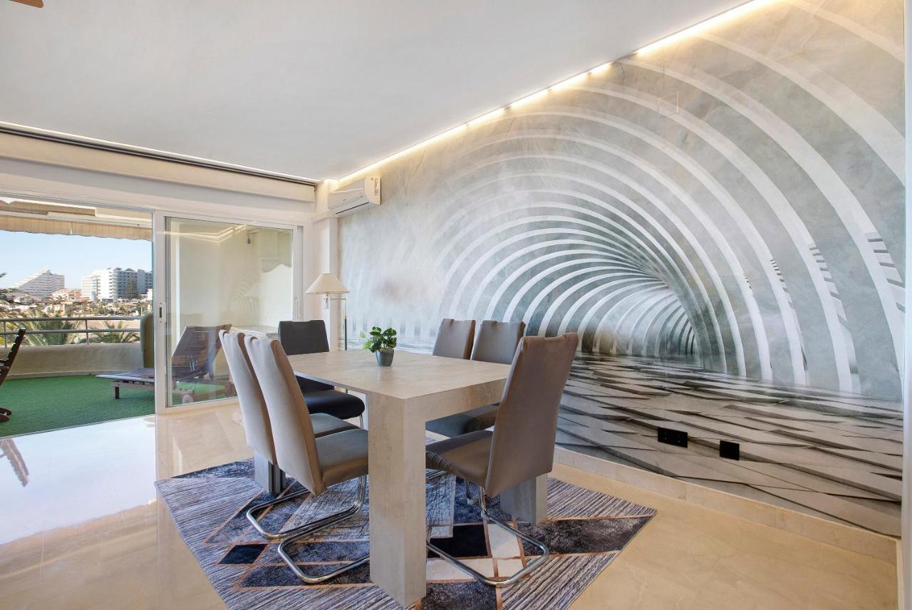 Luxury In Puerto Marina Apartment เบนัลมาเดนา ภายนอก รูปภาพ