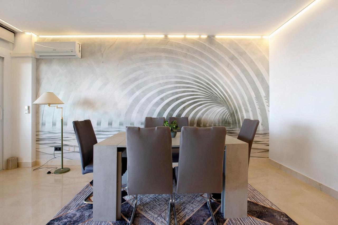 Luxury In Puerto Marina Apartment เบนัลมาเดนา ภายนอก รูปภาพ